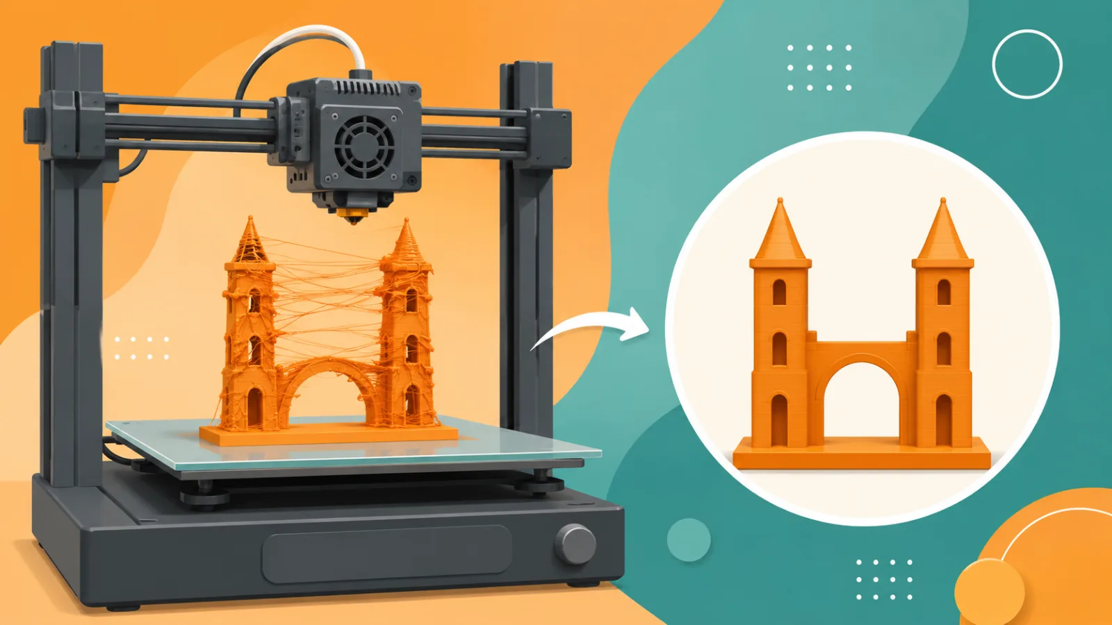3D Baskıda İp İpi (Stringing) Sorunu Nedir ve Nasıl Önlenir? Retraction Ayar Rehberi