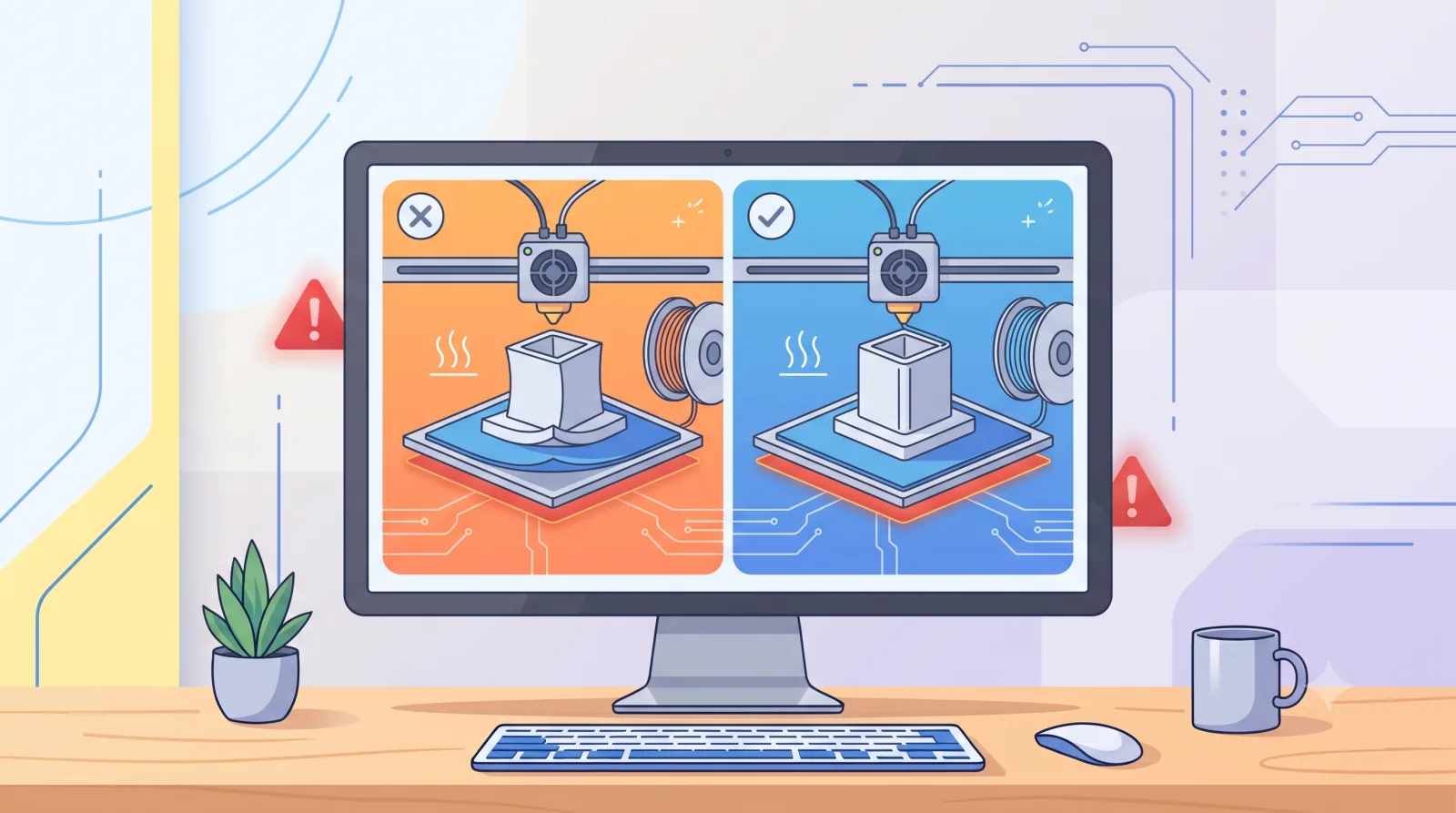 3D Baskıda Warping (Köşe Kalkması) Nedir ve Nasıl Önlenir? Kesin Çözüm Rehberi