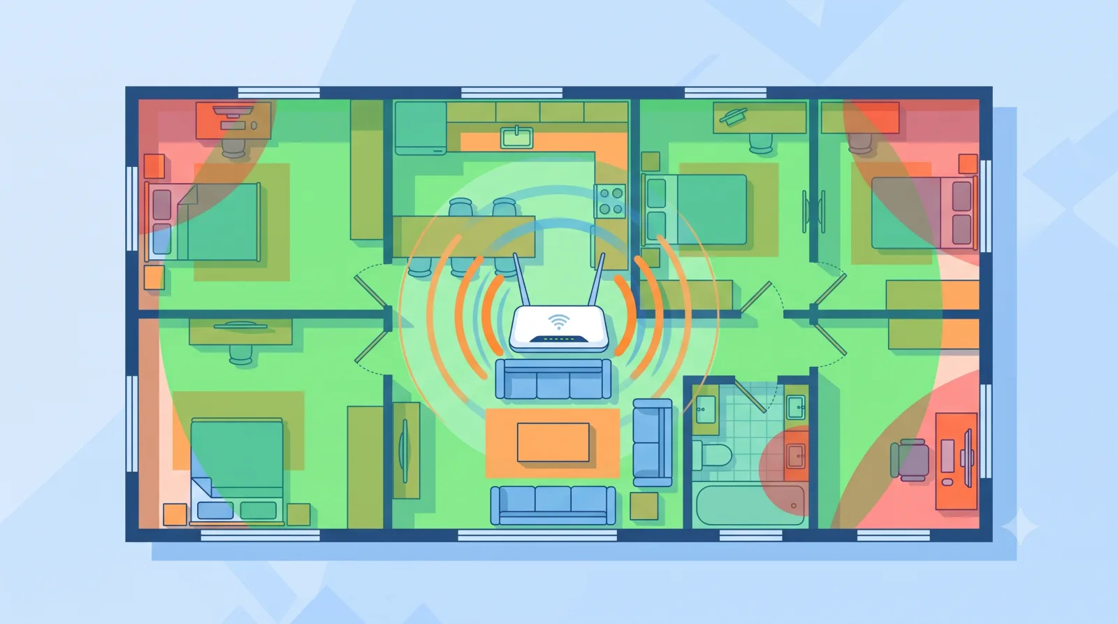 Evde WiFi Sinyali Nasıl Güçlendirilir? Kapsama Alanı Rehberi