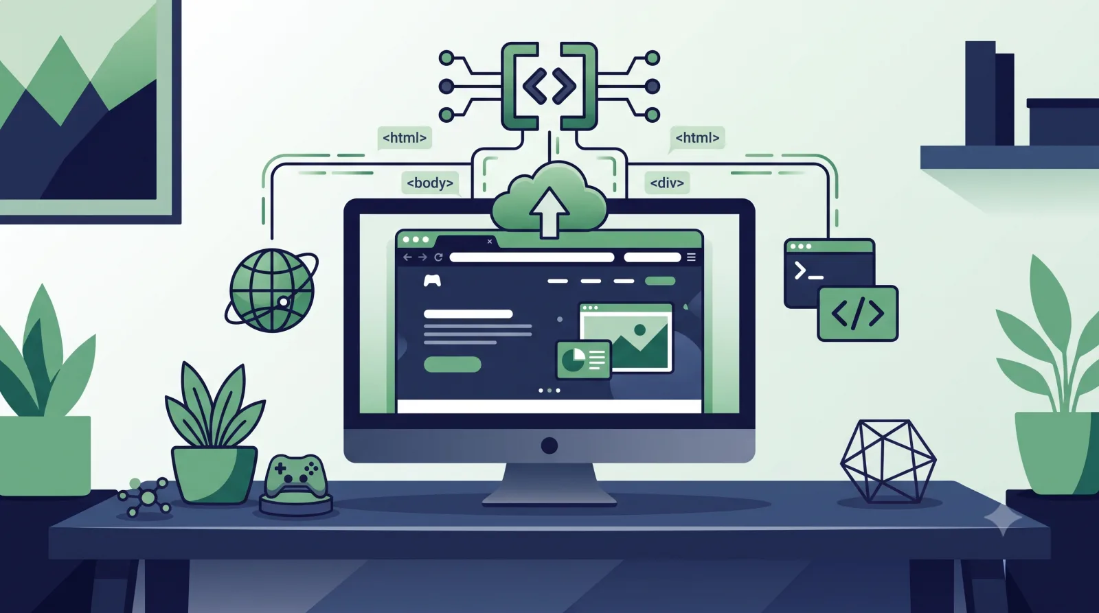 Kendi Web Sitenizi Ücretsiz Yayınlama: GitHub Pages ile Statik Site Barındırma