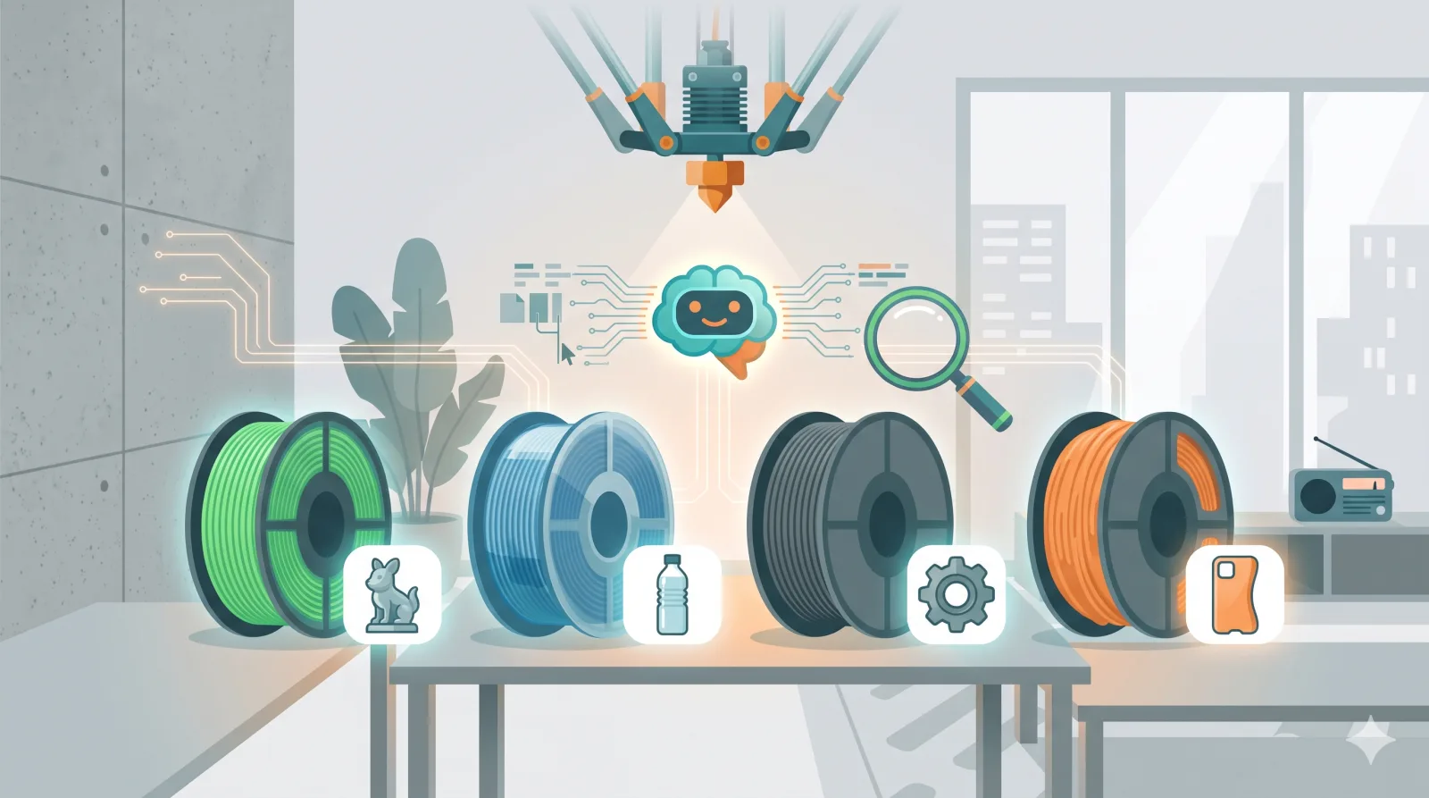 PLA, PETG, ABS ve TPU: Hangi Filament Hangi Projede Kullanılır?