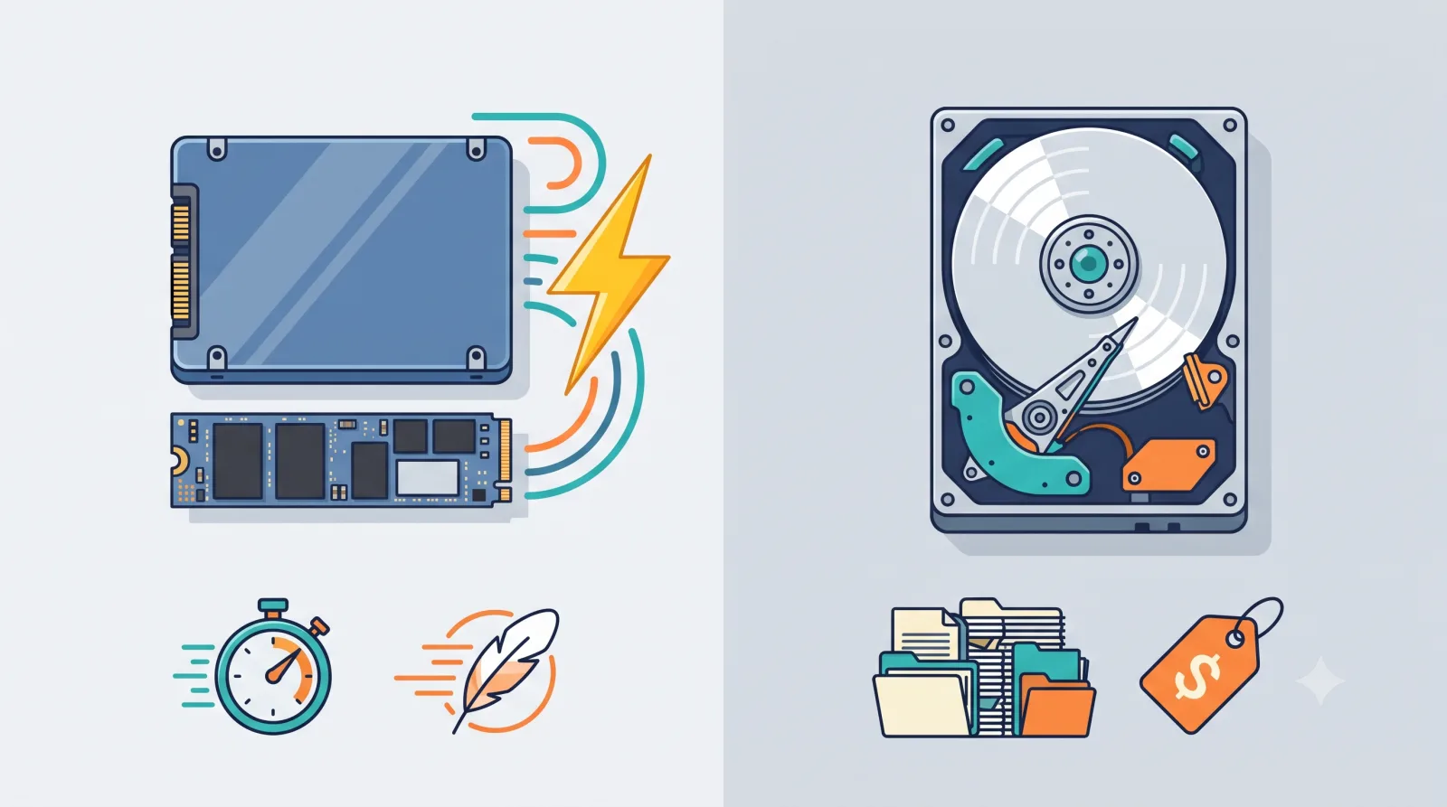 SSD mi HDD mi? Farkları, Hızları ve Hangisini Almalısınız?