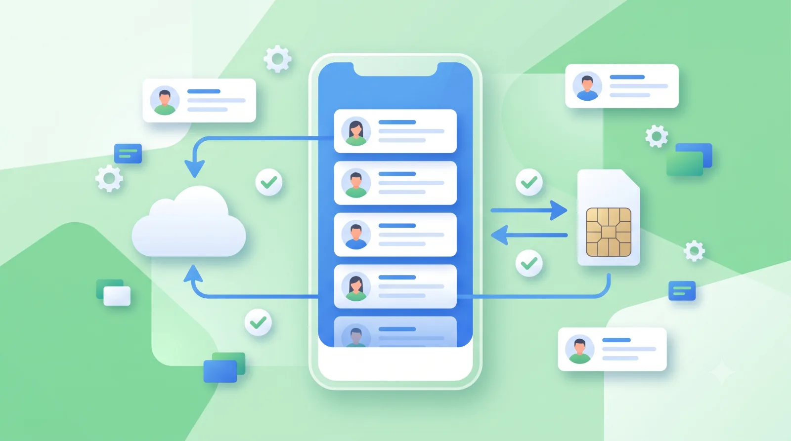 Telefon Rehberi Nasıl Yedeklenir ve Aktarılır? Google Kişiler, SIM ve VCF Rehberi