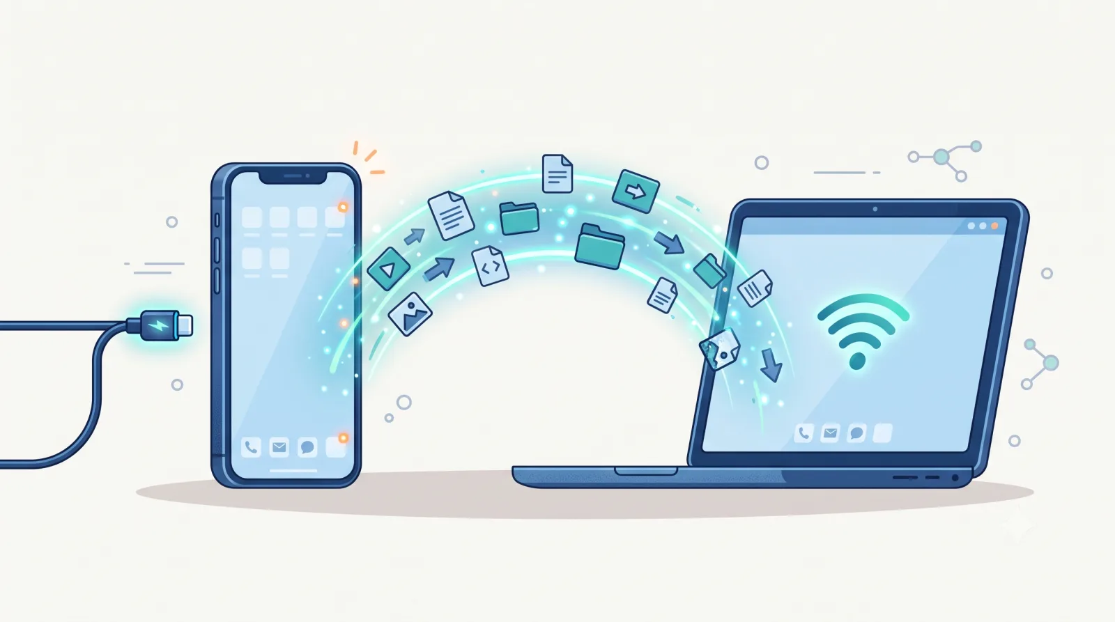 Telefonu Bilgisayara Nasıl Bağlarım? USB, Wi-Fi ve Kablosuz Dosya Aktarma Yöntemleri